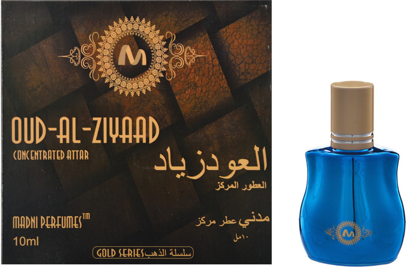 madni perfumes Oud Al Ziyaad Herbal Attar(Oud (agarwood))