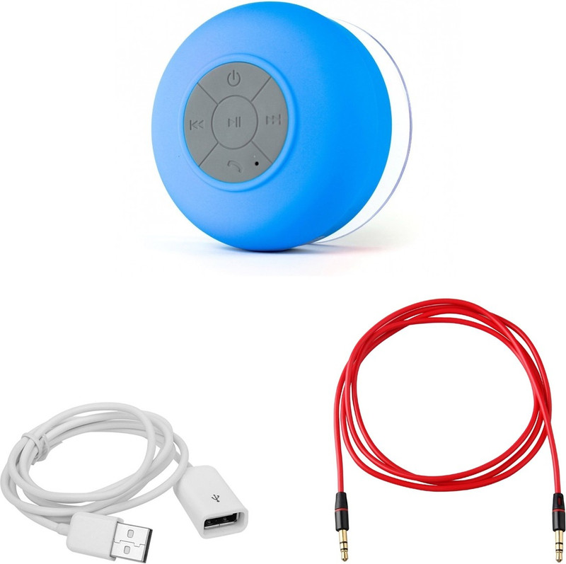 minifox BLUETOOTH SPEAKER, MALE TO FEMALE CABLE, AUX Combo Set(Multicolor)