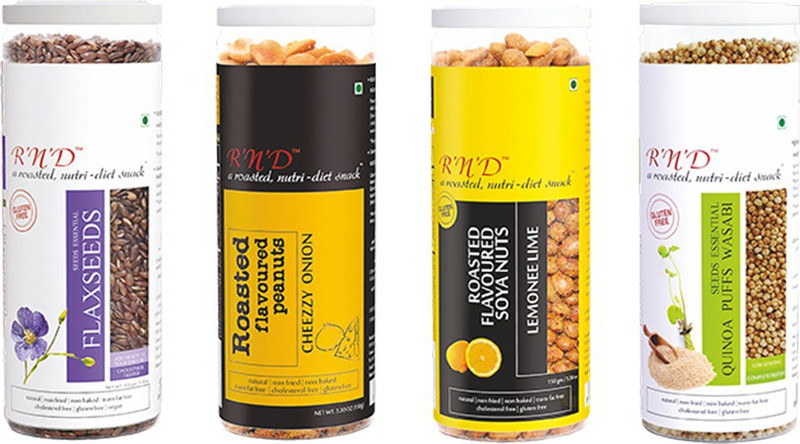 RnD Combo Set Eco - Cheesy Onion, Lime, Wasabi (Pack of 4)(Pack of 4, 4 x 127.5, 510 g)