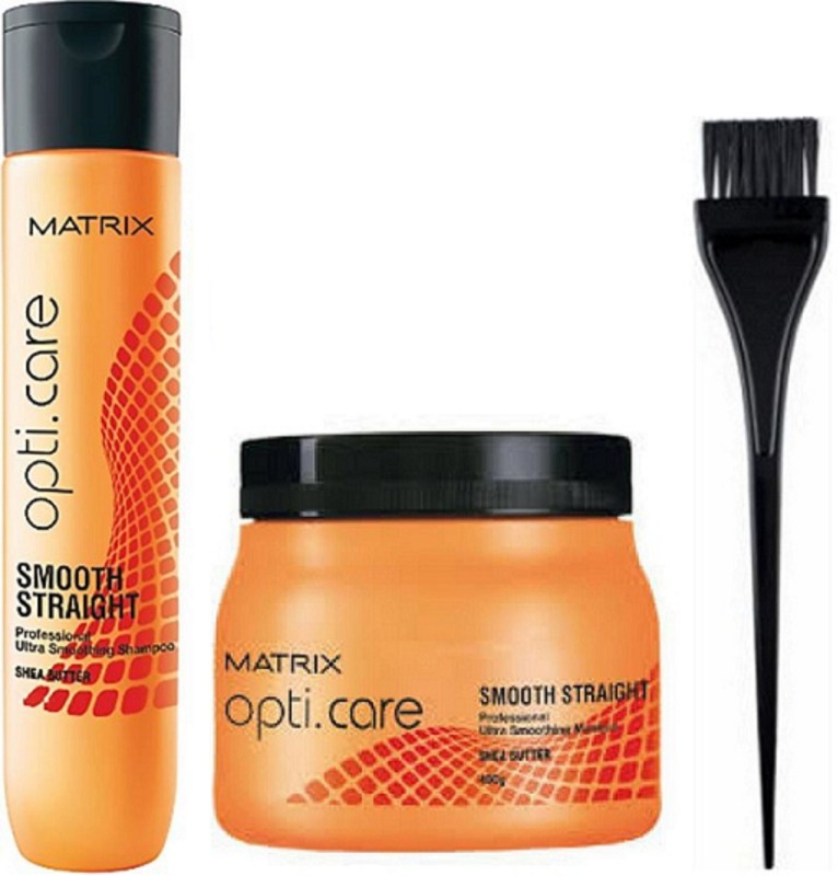 Buy studio Brush & Matrix Opticare Smooth straight Shampoo + Hair Spa(Set  of 3) Online at desertcartMoldova