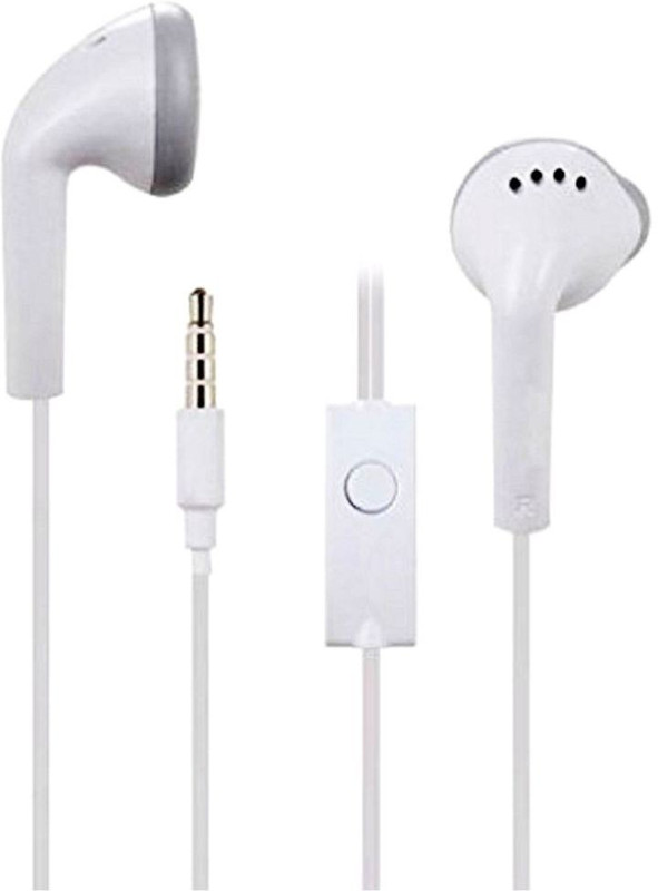 finearts Premium Quality Extra Bass 100% Original Quality YS 3.5mm Jack Handsfree Headset Earphones with Mic headphones white fo all Smart Phones Wired Headset with Mic(white, In the Ear)