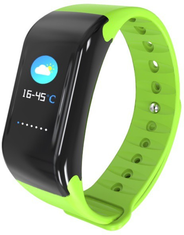 iwear X1 Pro Fitness Smart Band(Green Strap, Size : Free size)