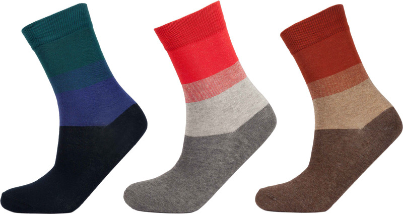 idiom Men Mid-Calf/Crew(Pack of 3)