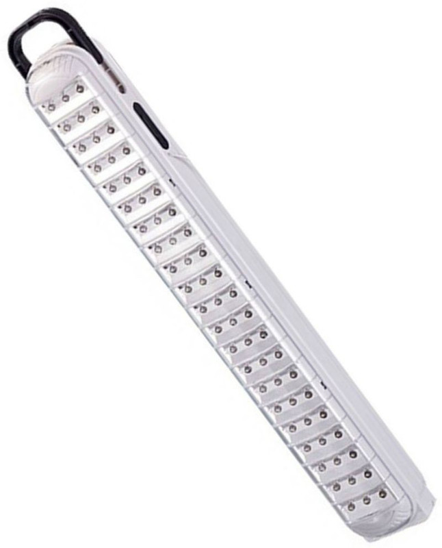 anweshas 63 LED Big Size (7x7x46 cm) Rechargeable Emergency Light 3200 MAH Last for 5 Hours Large Capacity Battery with Two Piece Led Light and Micro Usb Charging Cable Emergency Light(multicolour)