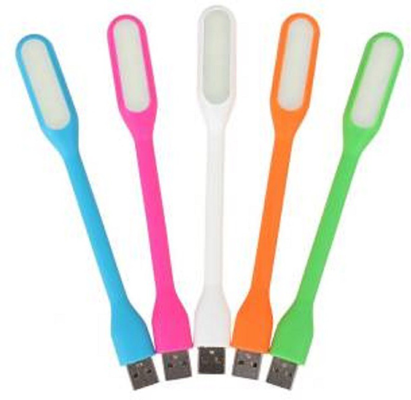 rk enterprises USB FLEXIBEL LIGHT USB LIGHT 5 PIECS Led Light(MIX DIFFRENT COLOUR)