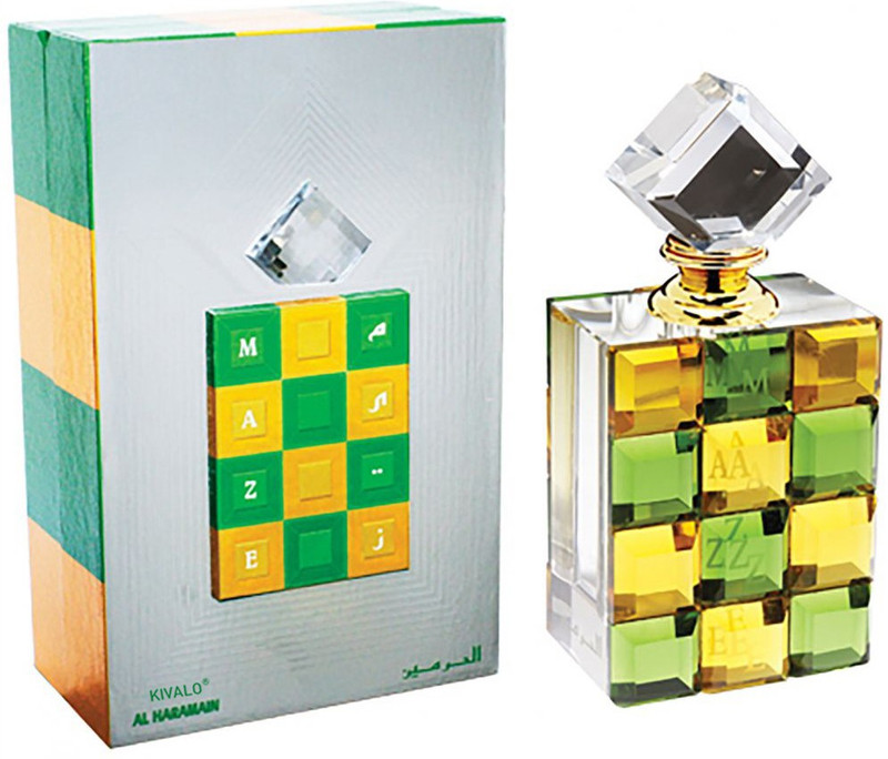 Kivalo Ⓡ Haramain Pure Original Maze Fragrance Perfume Oil (Attar) with Sandalwood, Musk, Amber - 12 ml Floral Attar(Musk)
