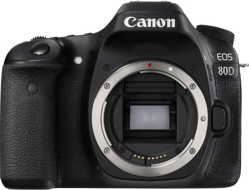 Canon EOS 80D DSLR Camera (Body Only) (16 GB SD Card)(Black)