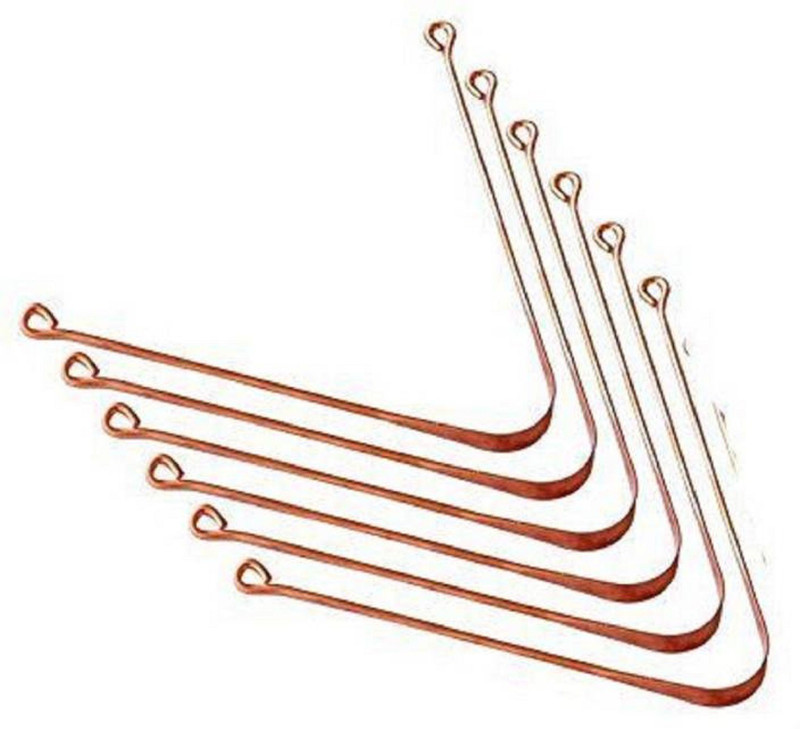upalabdh Copper Tongue Cleaner(Pack of 6)