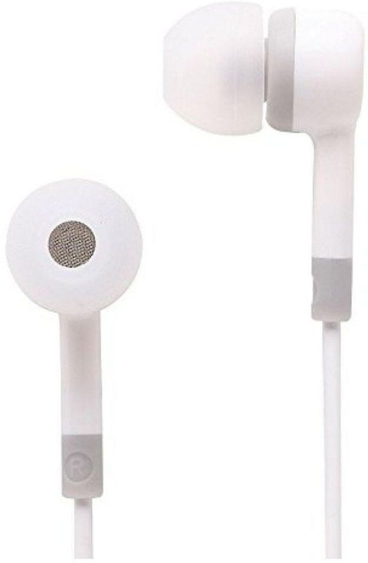 supremacy Mi compatible Earphones With Mic Earphone White Color Wired Headset with Mic(White, In the Ear)