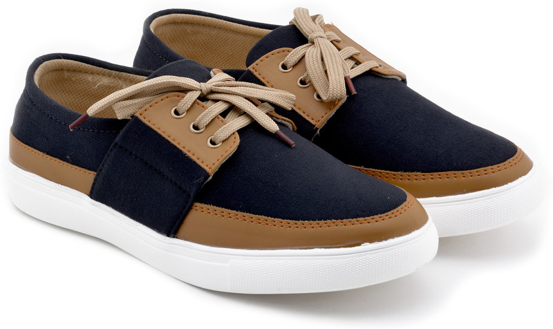 Boysons tough men choice Canvas Shoes For Men(Black)