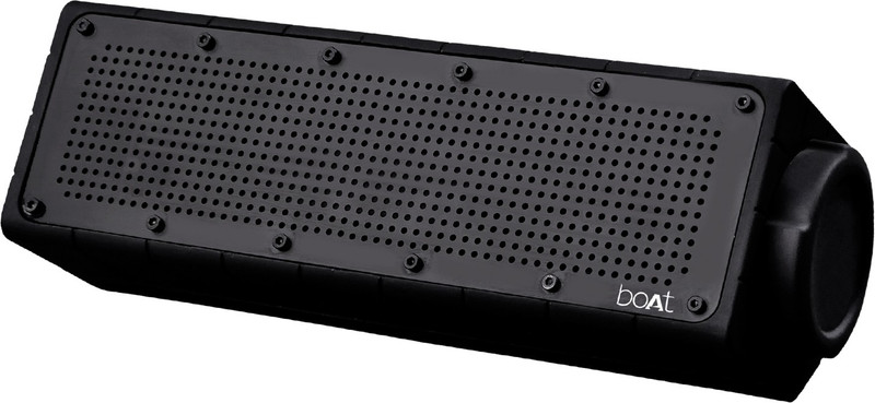 boAt Stone 600 Water and Shock Resistant Wireless Portable Speakers (Black)