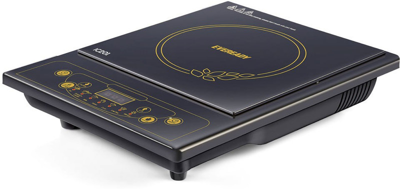 Eveready 7U201PK2000 Induction Cooktop(Black, Push Button)