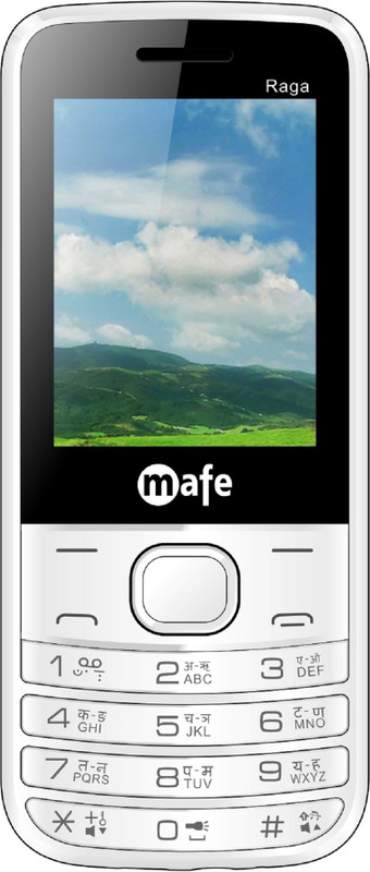 Mafe Raga(White & Orange)