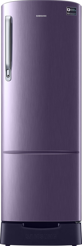 Samsung 255 L Direct Cool Single Door 4 Star Refrigerator with Base Drawer(Pebble Blue, RR26N389YUT/HL) Samsung 255 L Direct Cool Single Door 4 Star Refrigerator with Base Drawer(Pebble Blue, RR26N389YUT/HL)