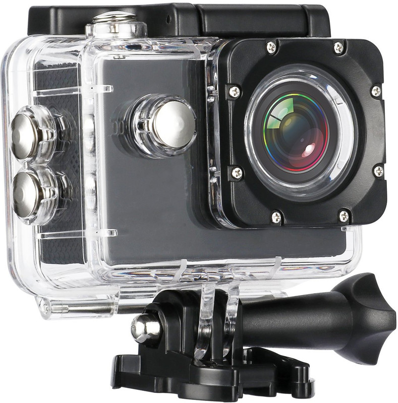 ALONZO SPORT ACTION CAMERA Support Sports and Action Camera(Black, 12 MP)