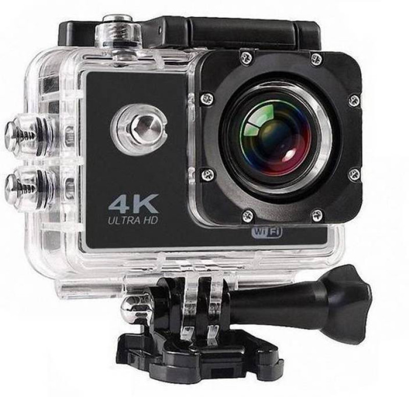 GREYFIRE SJ5000 4K Ultra HD WIFI Sports Action Camera With FREE Case Bag Sports and Action Camera(Black, 16 MP)