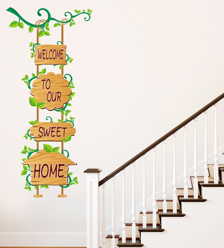 Wallmonks Large Wall Décor  Sticker(Pack of 1)
