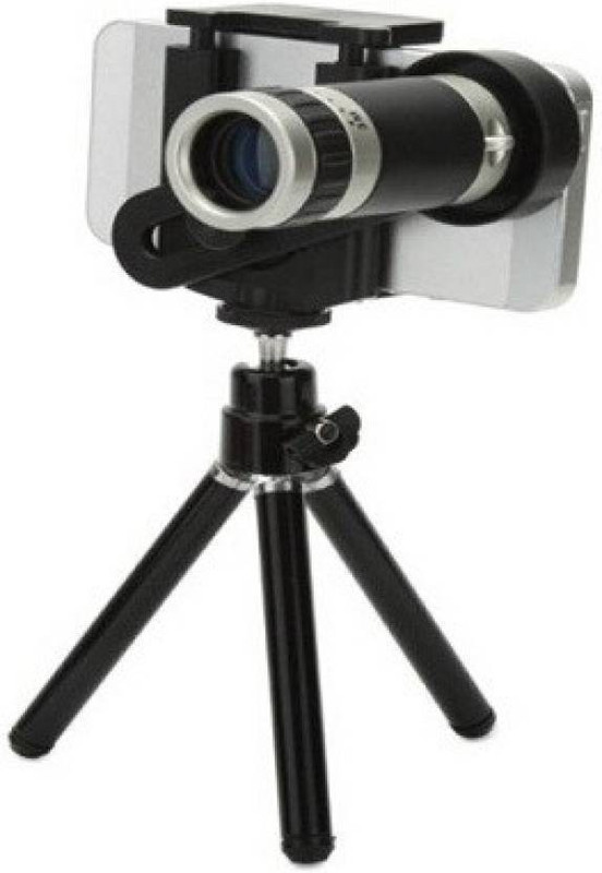 Tygot 8x Optical Zoom Kit With Universal Tripod Mobile Phone Lens Tripod Kit(black, Supports Up to 1500 g) RS.599 (70.00% Off) - Flipkart