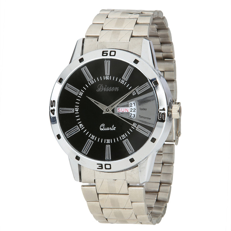 disson Bl-5805 Black Day and Date watch for Men Analog Watch  - For Men
