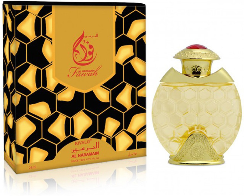 Kivalo Ⓡ Pure Original Haramain Fawah Fragrance Perfume Oil (Attar) with Musk - 25 ml Floral Attar(Musk)