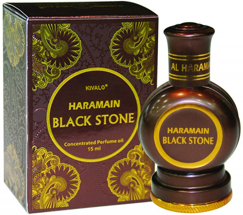 Kivalo Ⓡ Pure Original Black Stone Fragrance Perfume Oil (Attar) with Musk - 15 ml Floral Attar(Musk)