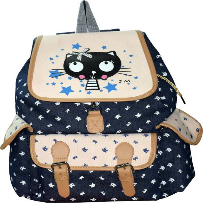 king panda Blackcat24885 20 L Backpack(Multicolor)