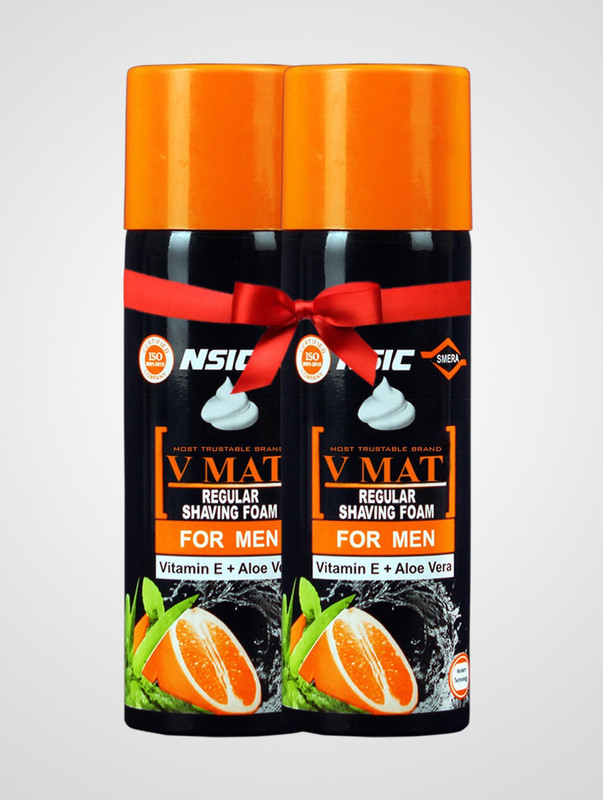 v mat Shaving Foam 400 g 2 Pack(800 g)
