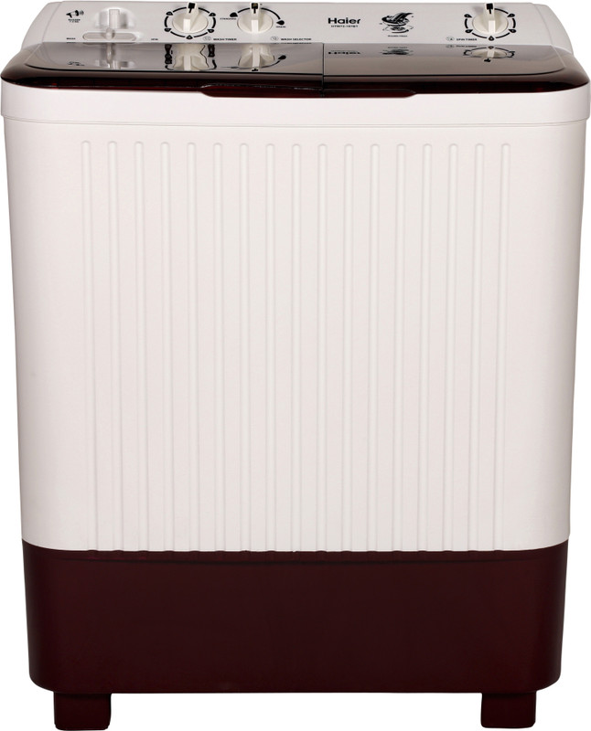 Haier 7.2 kg Semi Automatic Top Load White(HTW72-187BT)