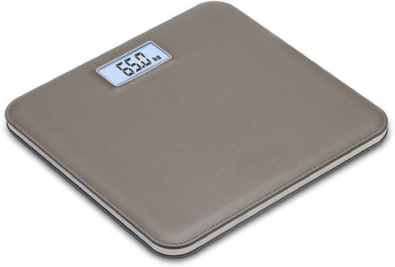 Sadarbazaarsales.Com LCD look personal leather look with ABS platform and error indicator Weighing Scale(Brown)