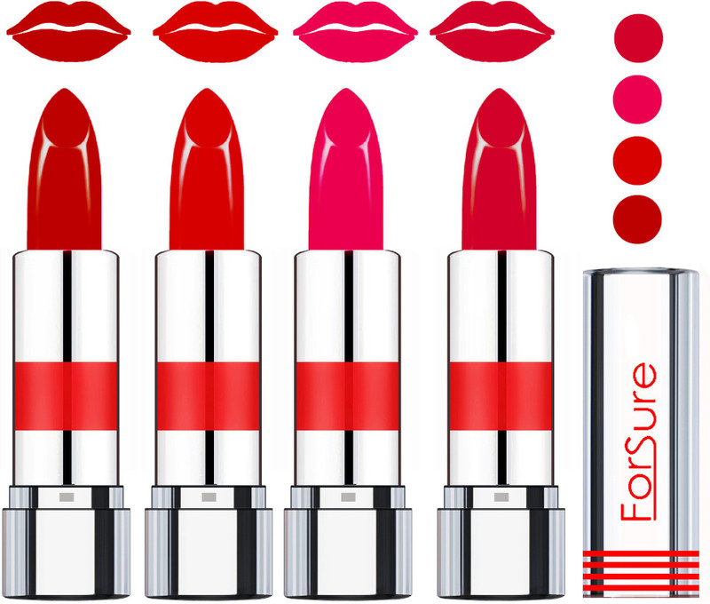 pinkish red matte lipstick