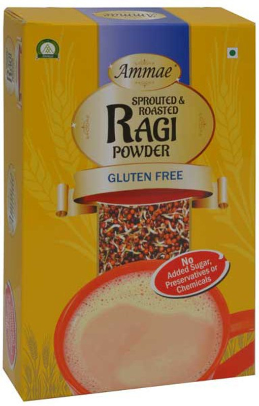 ammae Sprouted Ragi Powder, 175g (Pack of Two)(2 x 175 g)