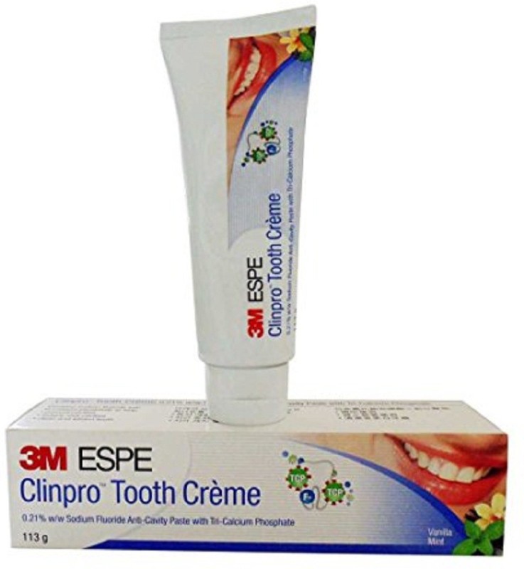 Buy 3M Clinpro Tooth Creme 0.21% Sodium Fluoride Anti-Cavity Toothpaste ...