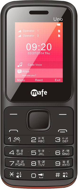Mafe Uno(Black & Red)