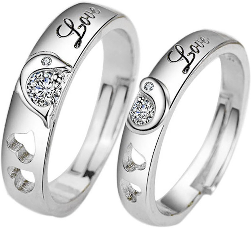 osw jewel Couple Ring Fashion Romantic Forever Concubine Dolphin Love Couple Men & Women Wedding Ring Jewelry Love Gift Alloy Ring