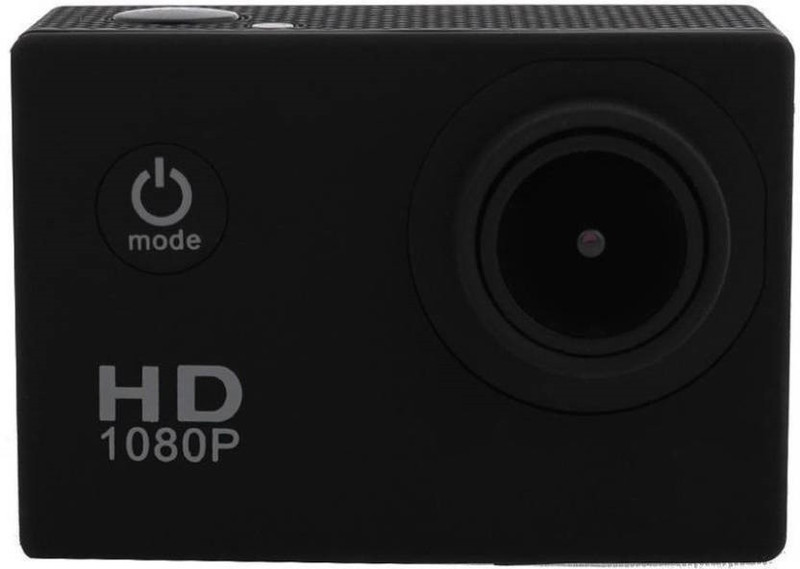 Doodads Action 1080p D1080p Full HD Sports Cam Waterproof 30M ( 2 Inch Screen Sports and Action Camera(Black, 12 MP)