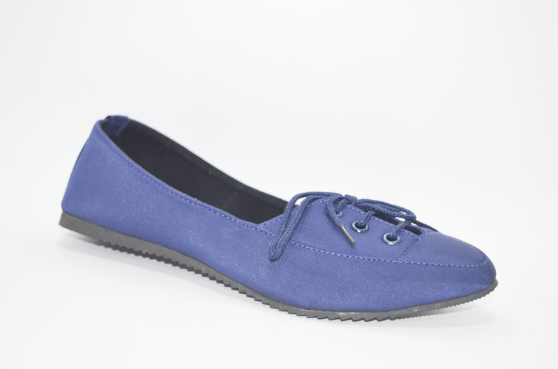 shoezzer SHOEZZER WOMAN BLUE BALLERINAS Corporate Casuals For Women(Blue)