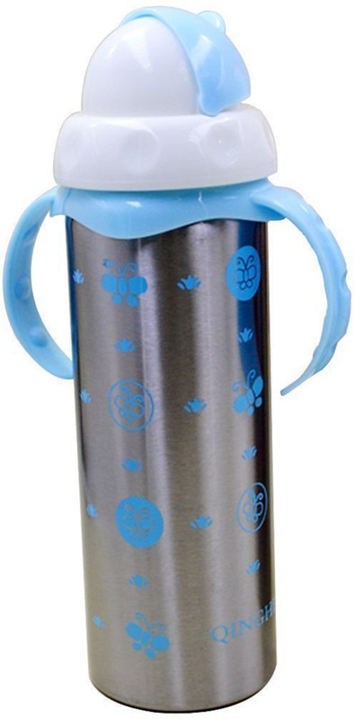 clastik Baby Bottle 240 ml Water Bottle(Set of 1, Blue)