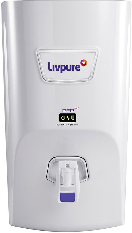 Livpure LIV-PEP-PRO+ 7 L RO + UV Water Purifier(White)