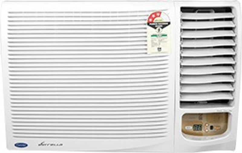 Carrier 1 Ton 3 Star Window AC - White(ESTRELLA, Copper Condenser)