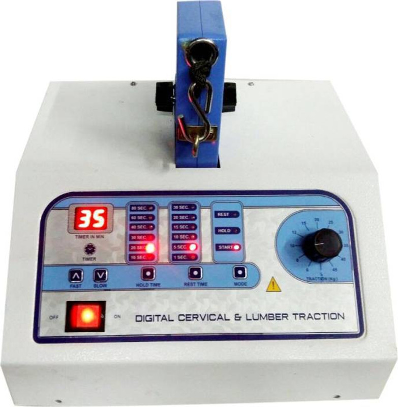 physiocaredevices pcd 131 DIGITAL CERVICAL LUMBER TRACTION MACHINE Electrotherapy Device(pcd 131)