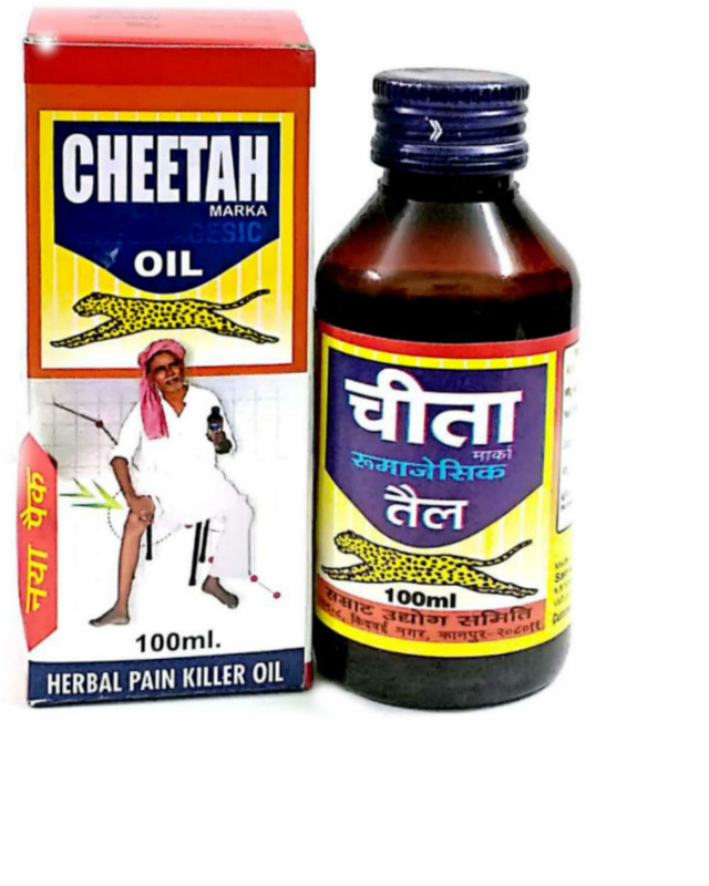 Cheetah Tel 100 ml Pain Killer Oil Pack of 3(100 ml)