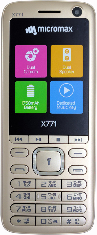 Micromax X771(Champagne Gold)