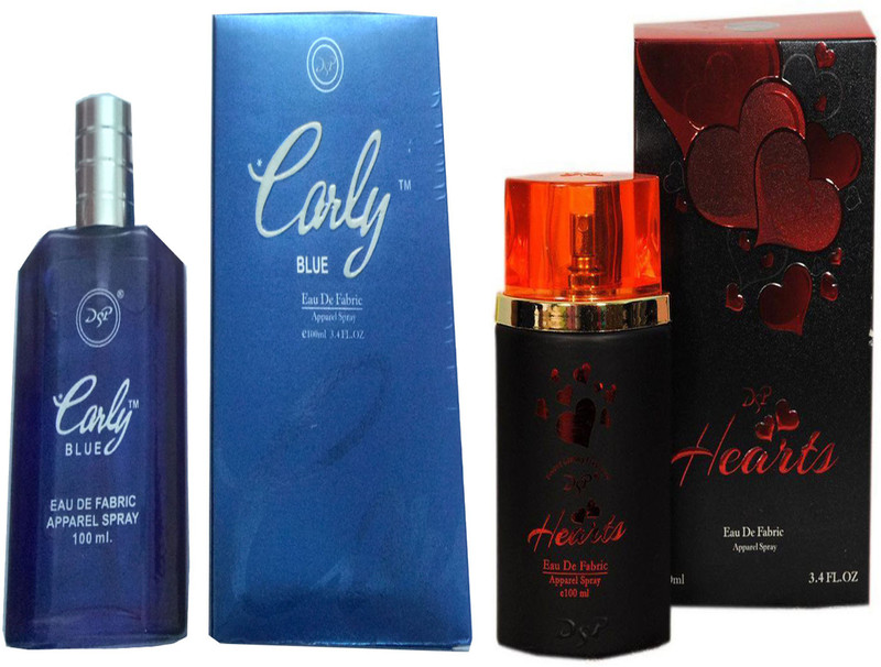 dsp HEARTS RED PERFUME 100 ML +EARLY BLUE PERFUME 100 ML Eau de Parfum  -  100 ml(For Men & Women)