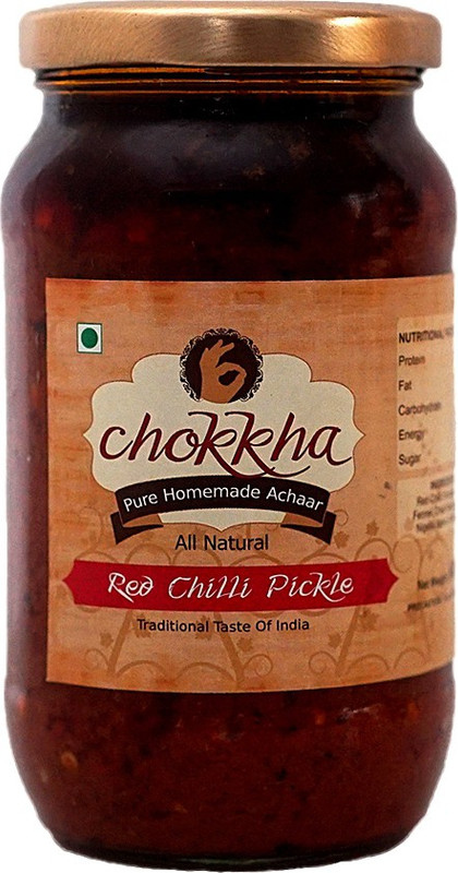 chokkha Red Red Chilli Pickle(400 g)