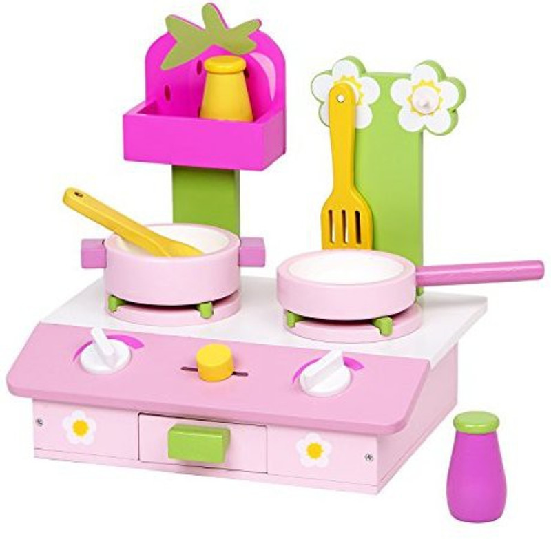 mentari Mini Stove - Wooden Play Kitchen Set