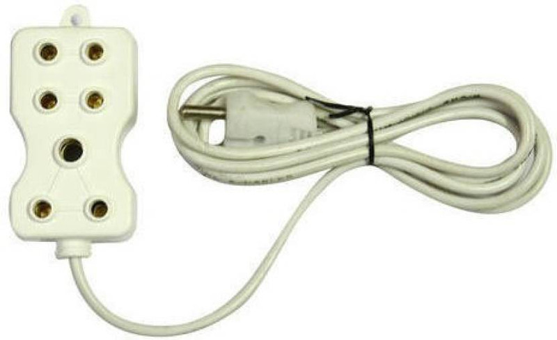 nootan Nootan Mini Extension Board 3 Socket Surge Protector (White) 3 Socket Surge Protector(White)