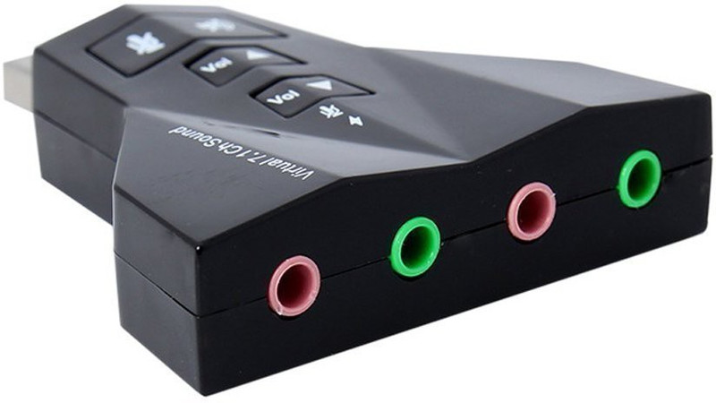 White Panther Audio Adapter USB 2.0 Internal Sound Card (7.1 Audio Channel) USB 2.0 Internal Sound Card(7.1 Audio Channel)