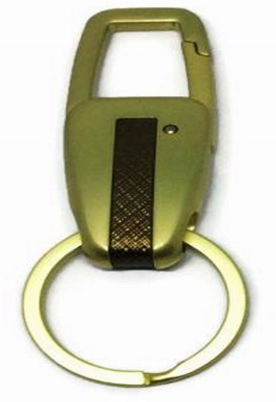 antras creations Imported Brand Key chain for Cars/Bikes/Homes/Office Locking Key Chain(Gold)