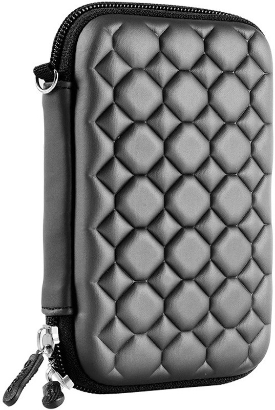 AlexVyan Pouch for New Portable Case Enclosure 2.5 inch Hard Disk Cover 4 Toshiba Sony WD Apple Seagate, Transend(Black, Shock Proof, Pack of: 1)