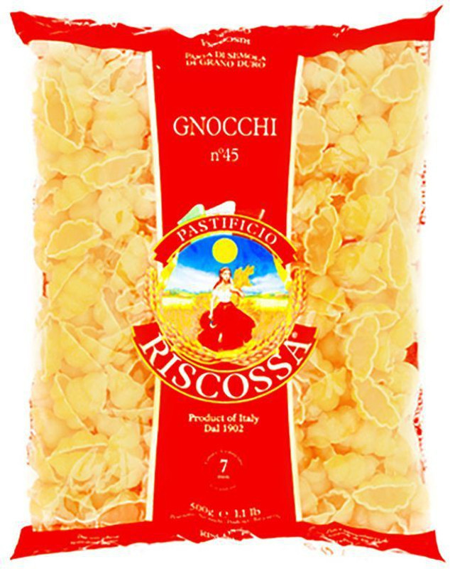 Pastificio Riscossa Gnocchi Pasta Shell Pasta(500 g)